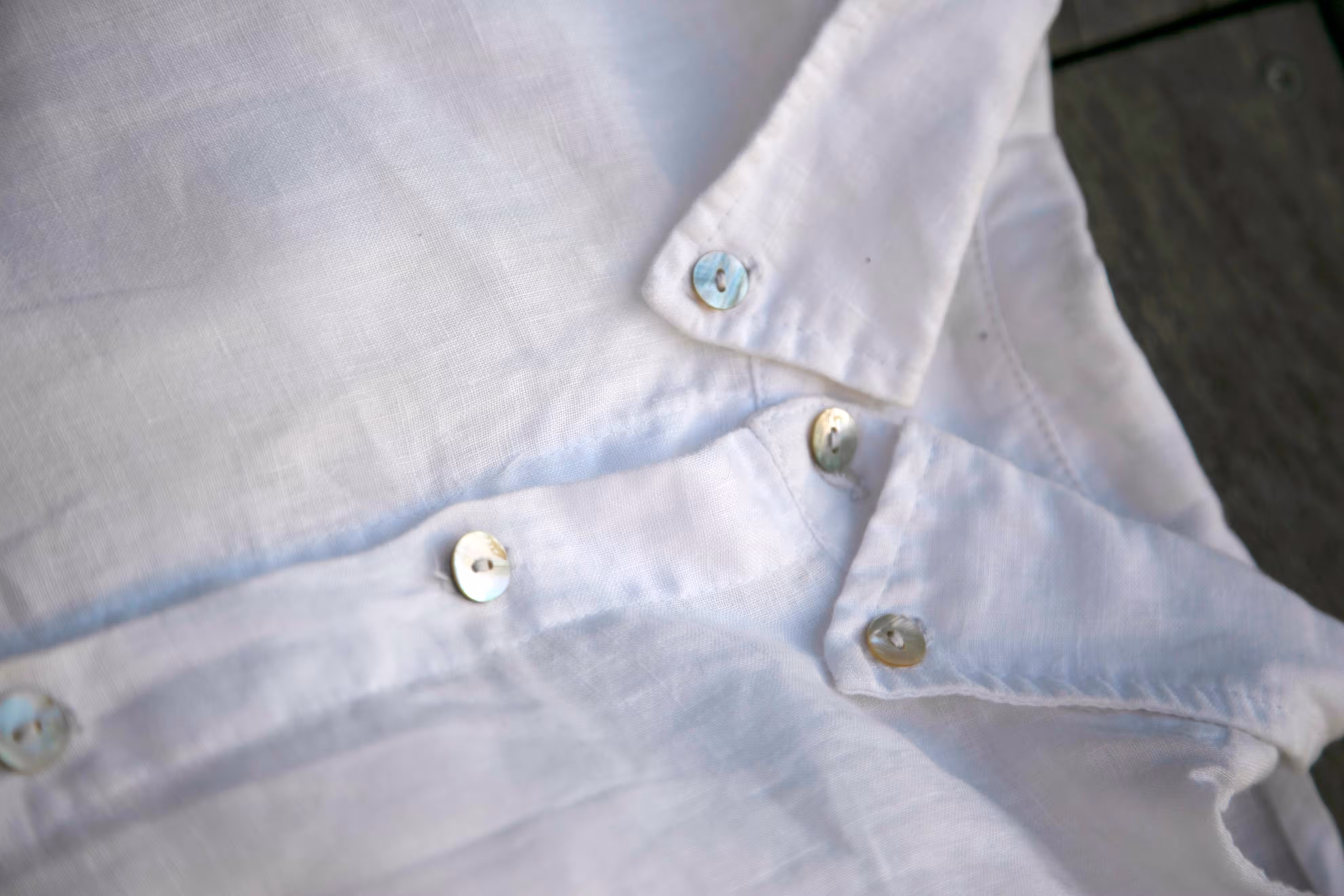Legacy Linen Shirt Detail
